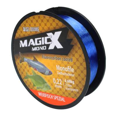 Angel Domäne Magic-X Weißfisch Spezial, 350m - 0,18mm - 4,5kg - blau