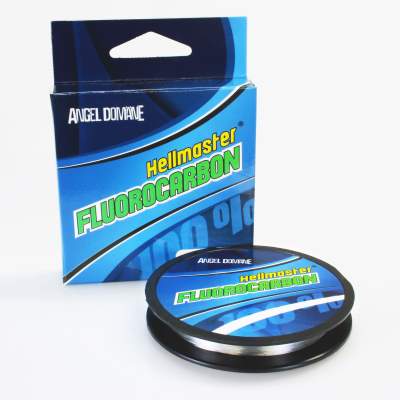 Angel Domäne Hellmaster® 100% Fluorocarbon Vorfachschnur 50m - 0,38mm - 11,8kg - transparent