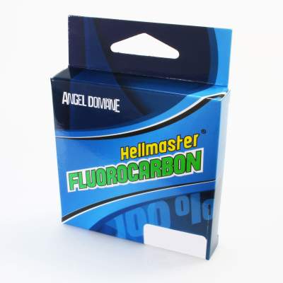 Angel Domäne Hellmaster® 100% Fluorocarbon Vorfachschnur 50m - 0,16mm - 2,55kg - transparent