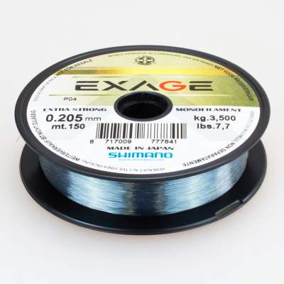 Shimano Exage 0,205mm 150m - 0,205mm - transparent