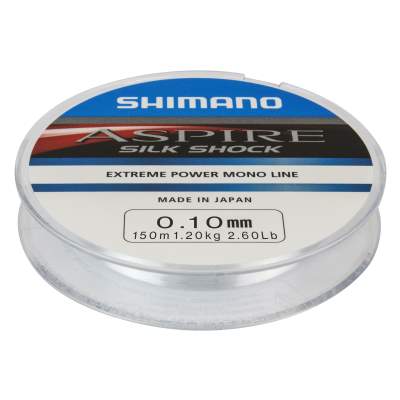 Shimano Aspire Silk Shock - Monofilschnur 150m - transparent - 0,10mm