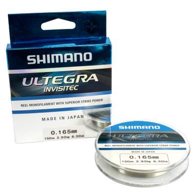 Shimano Ultegra Invisitec Monofilschnur 150m - transparent - 0,165mm - 2,9kg