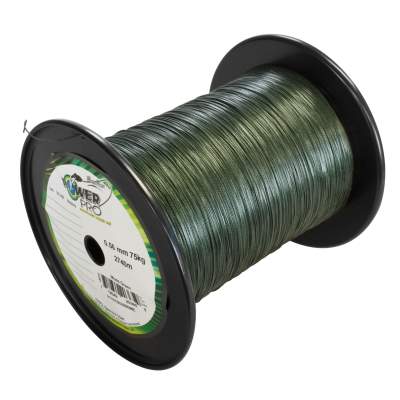 Power Pro Power Pro moss green 0,56mm 1m von der Großspule TK75kg - 0,56 - 1m