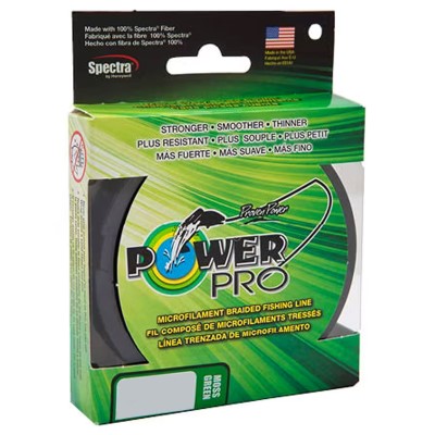 Shimano Power Pro, 135m - moss green - 0,15mm - 9kg