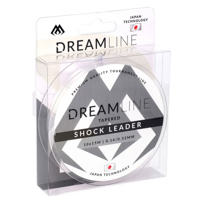 Mikado Dreamline Tapered Shock Leader - SChlagschnur 0.14-0.52mm/10x15m - 1 Spule