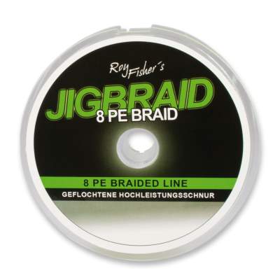 Roy Fishers 8 PE JigBraid signalgelb 300m 0,20mm, 300m - 0,20mm - signalgelb - 18,80kg