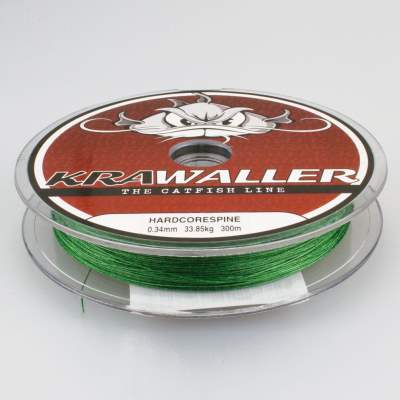 Krawaller Hardcore Spin Line 300m - 0,34mm - olivgrün - 33,85kg