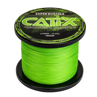 Catix Catfish Kable Angelschnur TK27,50kg - 0,30mm - 1m von der Großspule