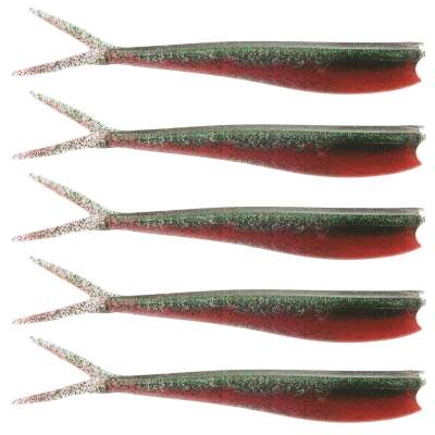 Westin Twin Teez 6 (153mm) No Action V Tail Shad Toxic Tomato, 15,3cm -  Toxic Tomato