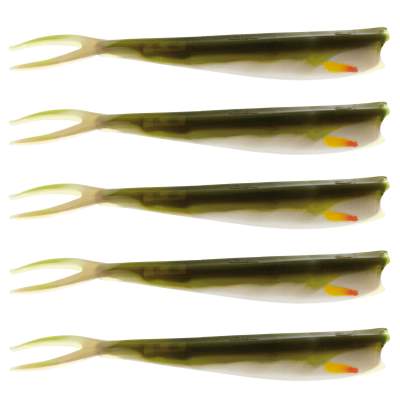 Westin Twin Teez 6 (153mm) No Action V Tail Shad Bass Glow 15,3cm - Bass Glow