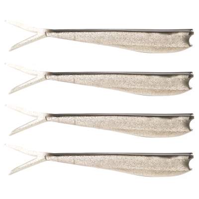 Westin Twin Teez 8 (204mm) No Action V Tail Shad Tranparent Roach 20,4cm - Tranparent Roach