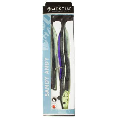 Westin Sandy Andy Meeres Shad 13cm 22g Ghost Tobis, 13cm - Ghost Tobis - 22g - 1Stück