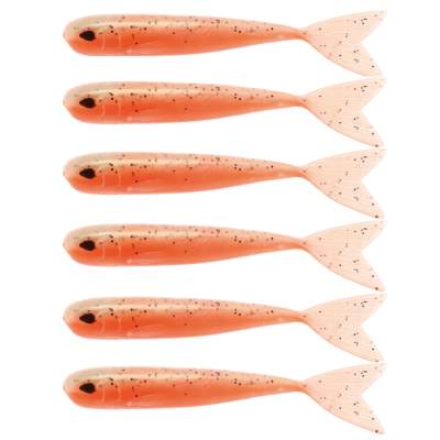 Westin Mega Teez 3,5 (88,9mm) No Action V Tail Shad Confused Tomato 8,89cm - Confused Tomato