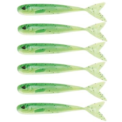 Westin Mega Teez 3,5 (88,9mm) No Action V Tail Shad Lime Curd, 8,89cm - Lime Curd