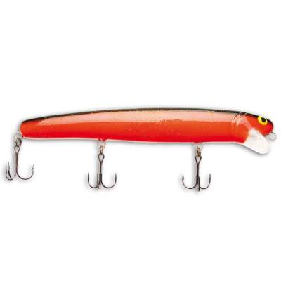 Westin Jätte Shallow Runner Wobbler 17cm Hot Red Black, 17cm - Hot Red Black - 40g - 1Stück