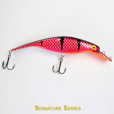 Westin Platypus Wobbler sinking 16cm Signature Series Pink Perch Special, - 16cm - Signature Series 4 - 57g - 1Stück