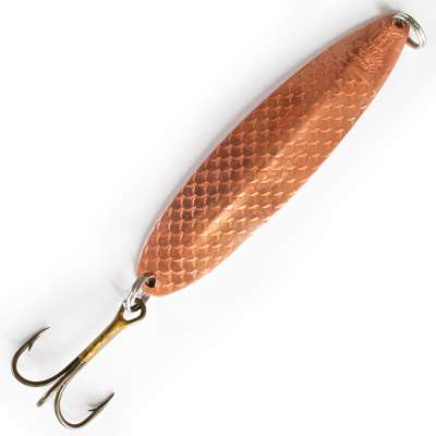 Delfin Nr. 184 versilberter Blinker Kupfer/rot 9cm - Kupfer/rot - 28g - 1Stück