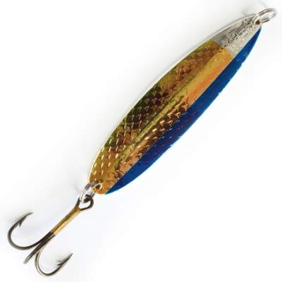 Delfin Nr. 184 versilberter Blinker Rainbow, - 9cm - Rainbow - 28g - 1Stück