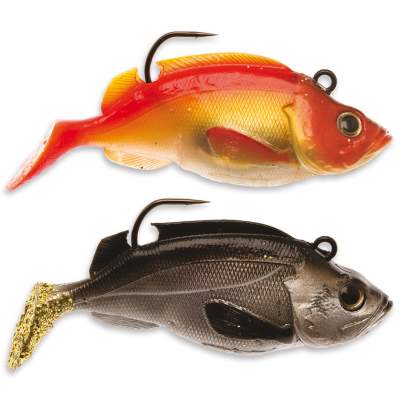 Westin Red Ed Meeres Shad 100g Double- Pack Rose Fish/Lively Pollac, 9,5cm - Rose Fish/Lively Pollac - 100g - 2Stück