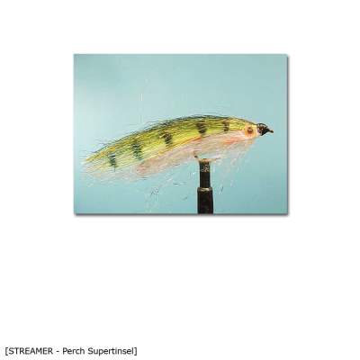 X-Version Fly Streamer PERCH SUPERTINSEL 10, - Gr.10 - 1Stück - 8