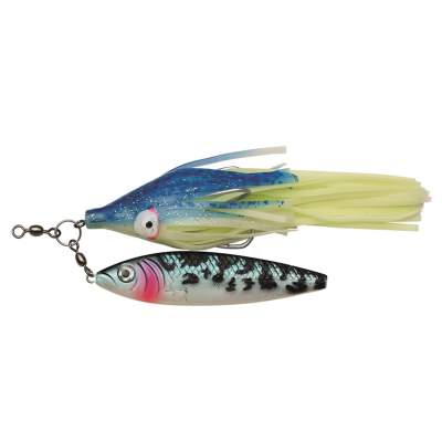 Kinetic Halibut Jigger, 300g - Black/Dark Spots