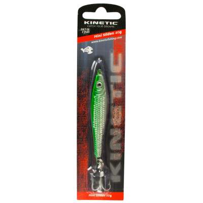 Devilfish Mini Silden Pilker 40g silver/green