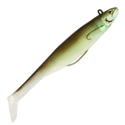 Westin Magic Minnow - Gummifisch 12cm - Olive Abalone - 22g - 2+1 Stück