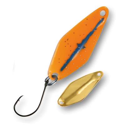 Paladin Profi Spoon Zeus Forellenblinker 1,9g - orange-blau/gold