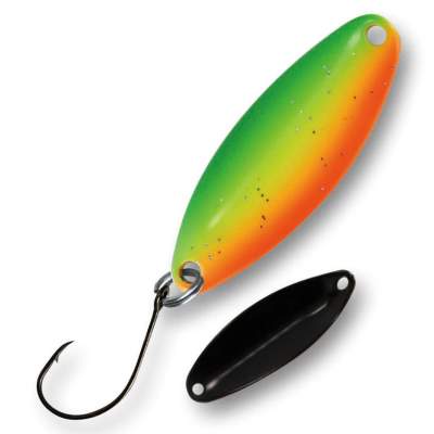 Paladin Profi Spoon Hades Forellenblinker 3,3g - chart.-grün-orange/schwarz