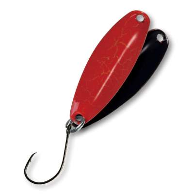 Paladin Profi Spoon Poseidon - Forellenblinker 3,8g - rot/schwarz