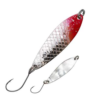 Paladin Trout Spoon Monster Trout Forellenblinker 8,4g - Silber-rot/silber