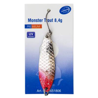 Paladin Trout Spoon Monster Trout Forellenblinker 8,4g - Silber-rot/silber