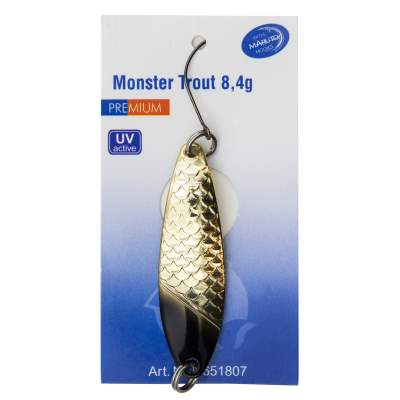 Paladin Trout Spoon Monster Trout Forellenblinker 8,4g - gold-schwarz/gold