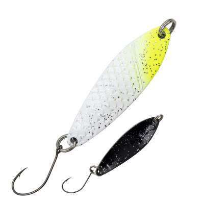 Paladin Trout Spoon Monster Trout Forellenblinker 8,4g - weiß-gelb/schwarz