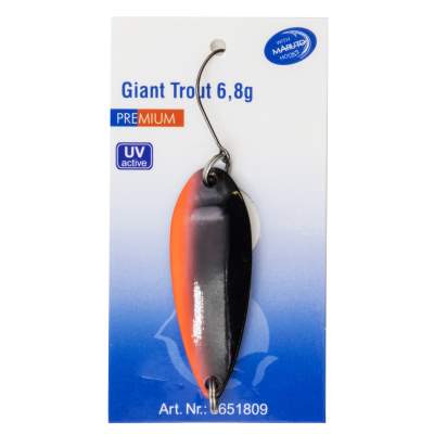 Paladin Trout Spoon Giant Trout Forellenblinker 6,8g - schwarz-rot/schwarz