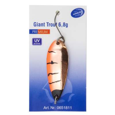 Paladin Trout Spoon Giant Trout Forellenblinker 6,8g - kupfer-rot-schwarz/kupfer