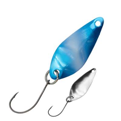 Paladin Trout Spoon Nightmare Selbstleuchtend 2,5g - blau-glow/silber