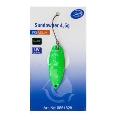 Paladin Trout Spoon Sundowner, 4,5g - grün/glow