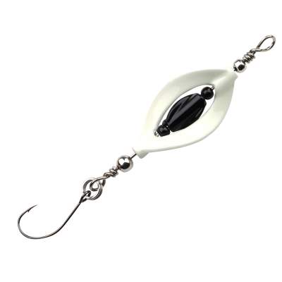 Spro Trout Master Incy Double Spin Spoon Forellenblinker Black´n White - 3,3g