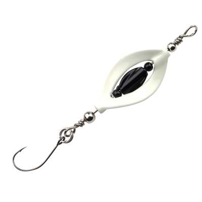 Spro Trout Master Incy Double Spin Spoon, Black´n White - 3.3g - 1 Stück