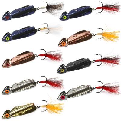 Bite Booster La Pitoune Black Nickel-Yellow 15g 6,2cm,