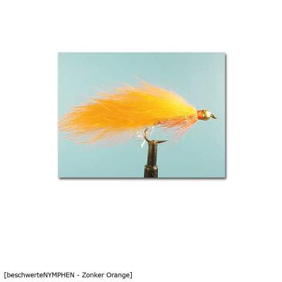X-Version Fly Beschwerte Nymphe ZONKER ORANGE 10 Gr.10 - 1Stück - 85