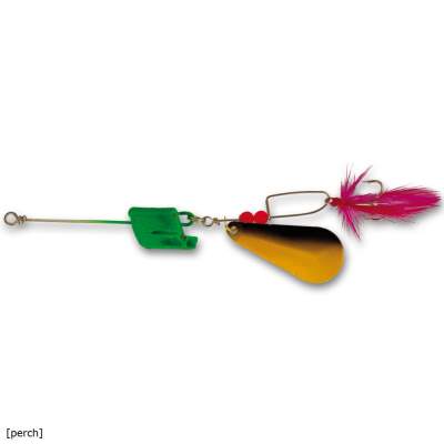 Roy Fishers Swedish Star Bleikopf Spinner, 10cm - perch - 17,5g - Gr.4 - 1Stück