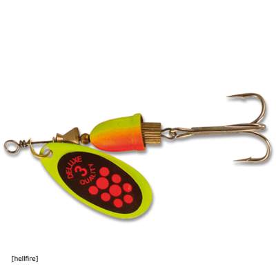 Roy Fishers Vips Spinner 10HF 5,5cm - hellfire - 10g - Gr.3 - 1Stück