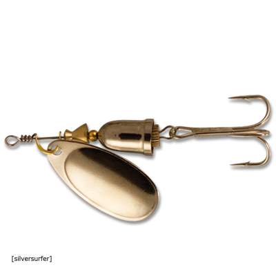 Roy Fishers Vips Spinner 10SS 5,5cm - silver surfer - 10g - Gr.3 - 1Stück