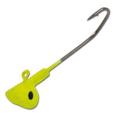 Roy Fishers Commando Jig Heads, Stand up G 20 65mm - gelb - 20g - Gr.6/0 - 3Stück