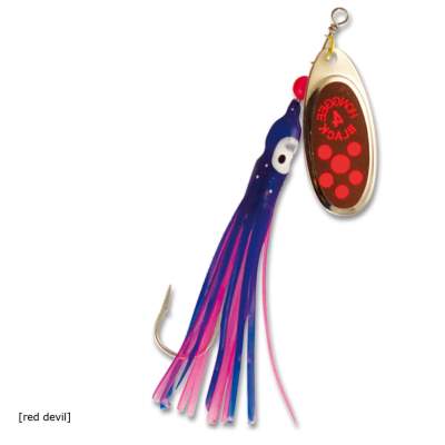 Roy Fishers Octotail Spinner 10RD, - 10cm - red devil - 7g - Gr.4 - 1Stück