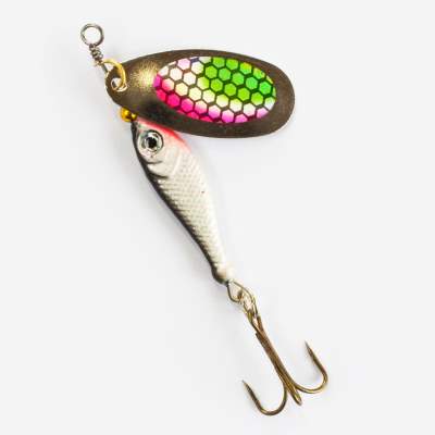 Roy Fishers Minnowtail Spinner 9 B 9cm - Minnow black - 18g - Gr.3 - 1Stück