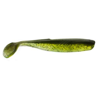 Angel Domäne Action Shad O-Tail, 10,5cm, Clear Watermelon Black Pepper, - 10,5cm - Orange Pearl Black Pepper - 1Stück