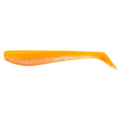 Angel Domäne Low Action Shad, 11,0cm, Clearglitter Orange, - 11,0cm - Clearglitter Orange - 1Stück